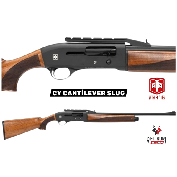 Ata Arms CY Cantilever Slug Otomatik Yivsiz Av Tüfeği
